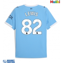 Manchester City Rico Lewis #82 Domaci Dres 2025-26 Kratak Rukav
